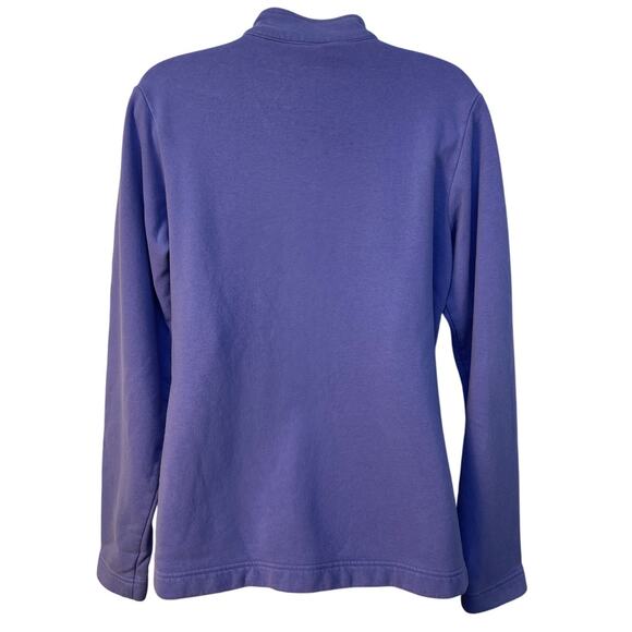 Gear for Sports Long Sleeve Mock Neck Zip‎ Up Jacket Color Purple Size L - Picture 2 of 8